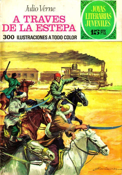 Cover of A través de la estepa