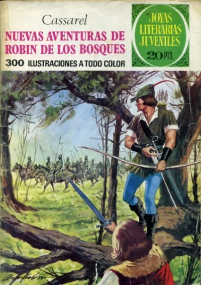 Cover of Nuevas Aventuras de Robin de los Bosques