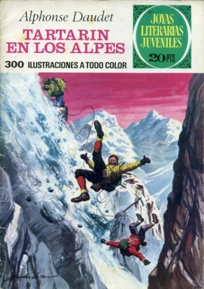 Cover of Tartarin en los Alpes