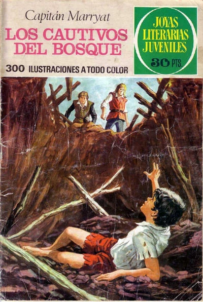 Cover of Los cautivos del bosque