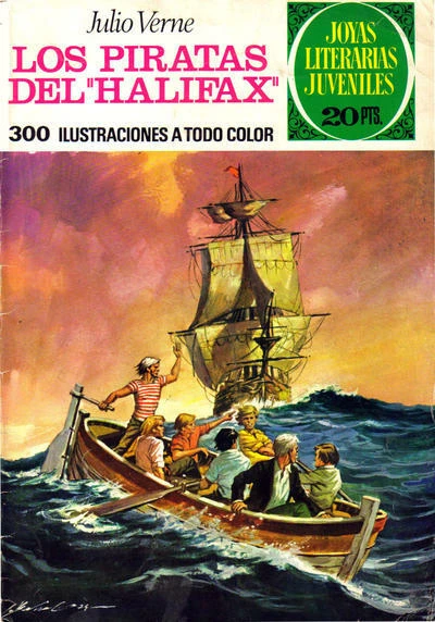 Cover of Los piratas del "Halifax"