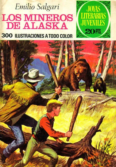 Cover of Los mineros de Alaska