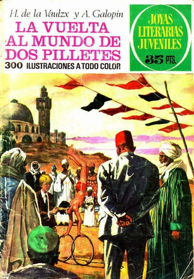 Cover of La vuelta al mundo de dos pilletes