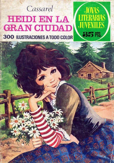 Cover of Heidi en la grand ciudad