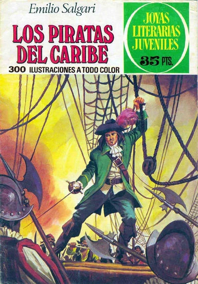 Cover of Los Piratas del Caribe
