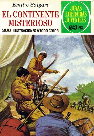Cover of El continente misterioso