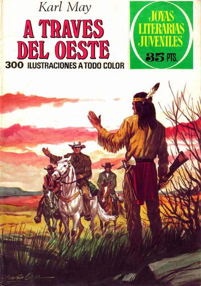 Cover of A través del oeste