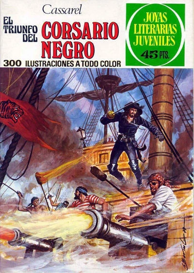 Cover of El triunfo del Corsario Negro