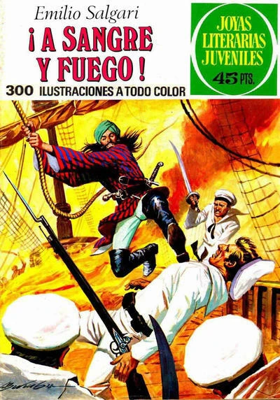 Cover of A sangre y fuego