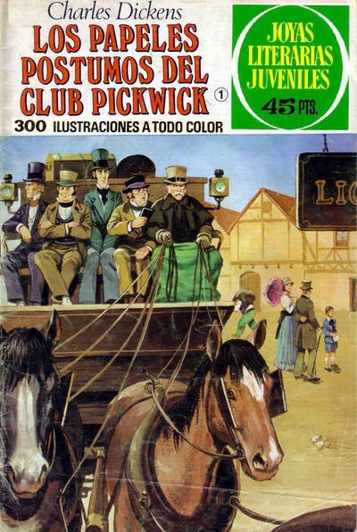 Cover of Los papeles póstumos del Club Pickwick (1)