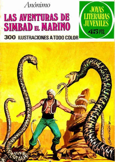 Cover of Las aventuras de Simbad el Marino