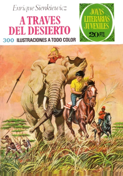 Cover of A Través del Desierto