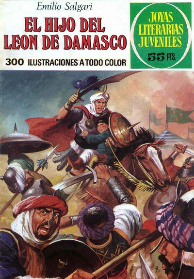 Cover of El hijo del León de Damasco