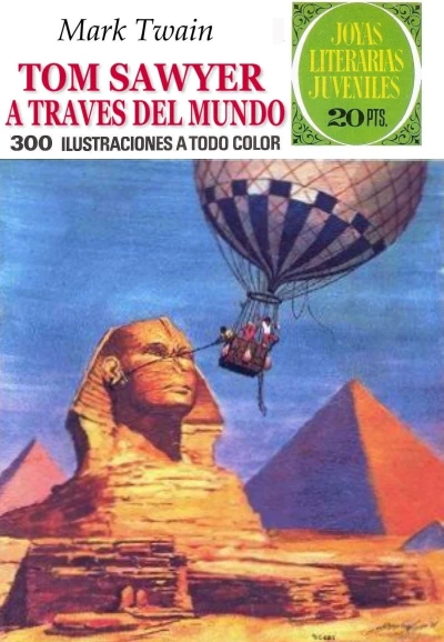 Cover of Tom Sawyer a Través del Mundo