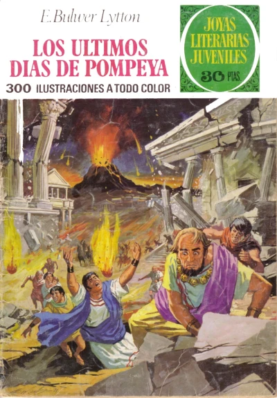 Cover of Los Ultimos Días de Pompeya