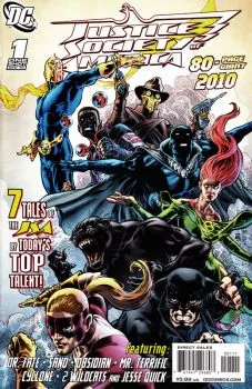 Cover of ...The Not-So-Secret Origin of Obsidian!; Unstoppable; Mr. Terrific in: Ignorance is Bliss; Whispers; Sand in Night Terror; More than One Way; Doctor Fate in: A Kind of Salvation