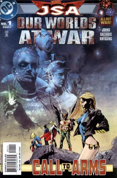 Cover of JSA: Our Worlds at War Vol 1 1