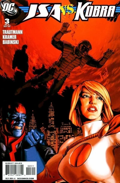 Cover of JSA vs. Kobra