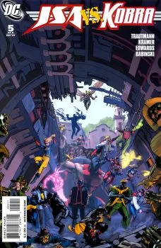 Cover of JSA vs. Kobra