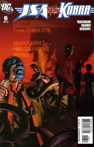 Cover of JSA vs. Kobra