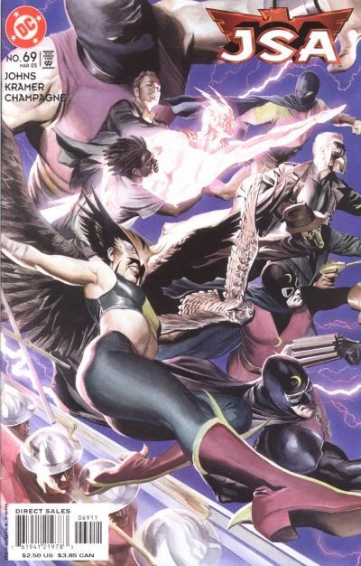 Cover of JSA/JSA, Chapter II: Guardian Angels