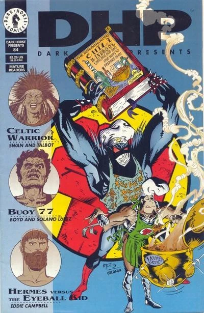 Cover of Judah "The Hammer"; Buoy 77; Celtic Warrior; Hermes vs. The Eyeball Kid