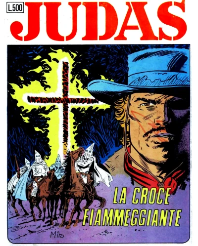 Cover of La croce fiammeggiante