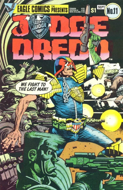 Cover of Judge Dredd 11