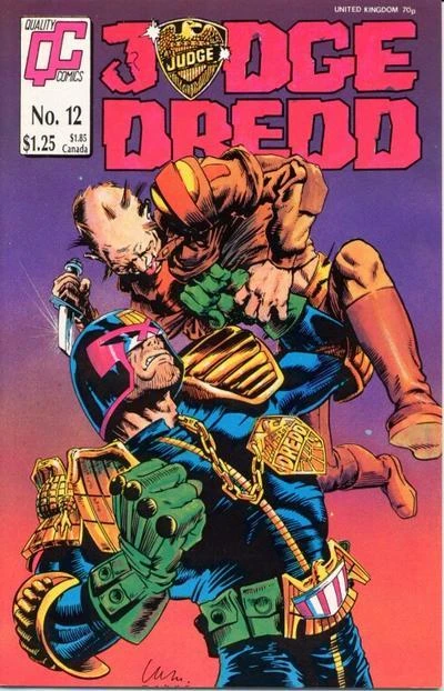 Cover of Judge Dredd 12
