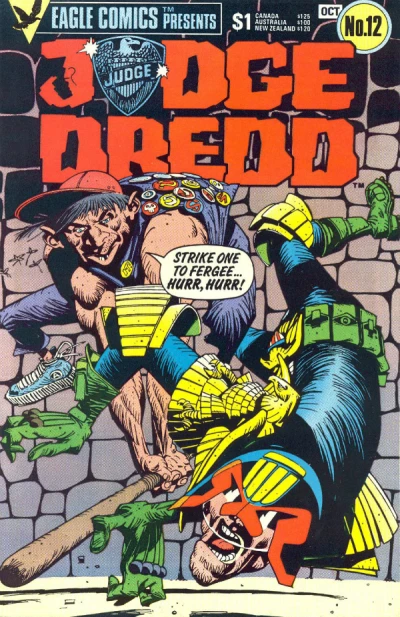 Cover of Judge Dredd 12