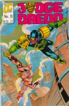 Cover of Judge Dredd 15