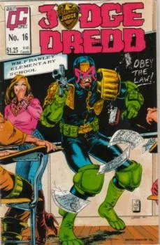 Cover of Judge Dredd 16