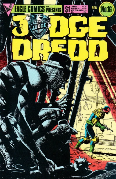 Cover of Judge Dredd 16