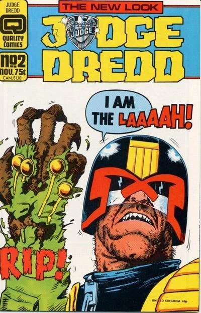 Cover of Judge Dredd 2