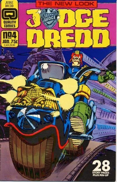 Cover of Judge Dredd 4