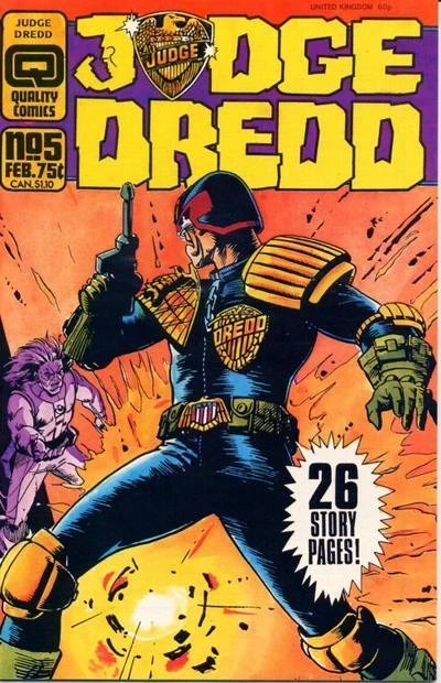 Cover of Judge Dredd 5