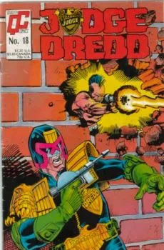 Cover of Judge Dredd 18