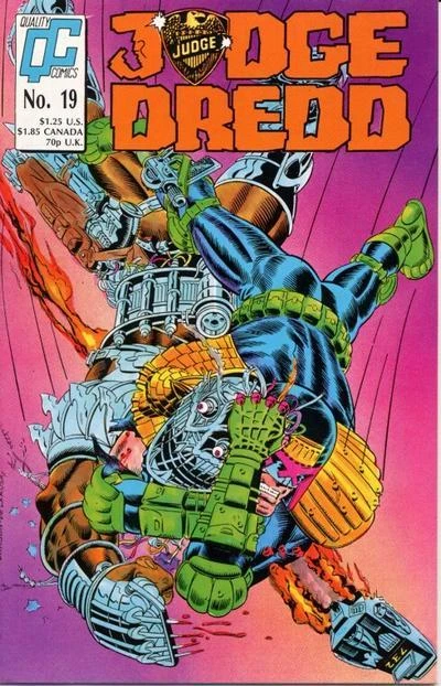 Cover of Judge Dredd 19