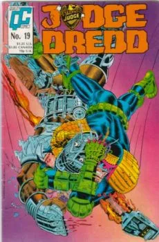Cover of Judge Dredd 19