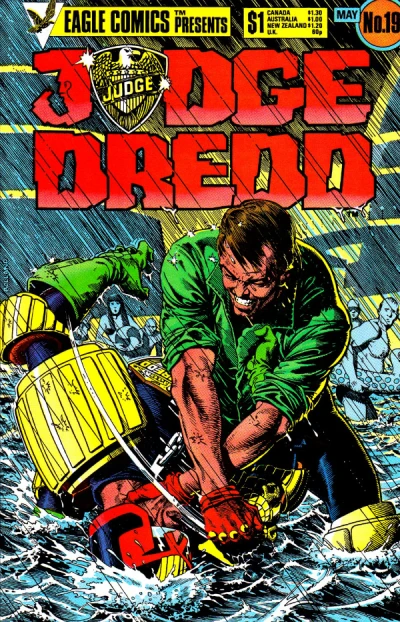 Cover of Judge Dredd 19