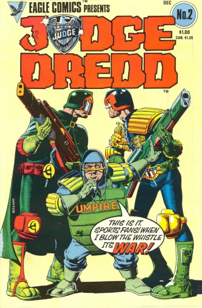 Cover of Judge Dredd 2