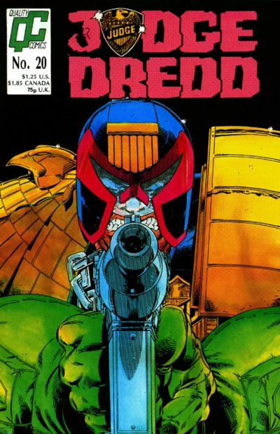 Cover of Judge Dredd 20