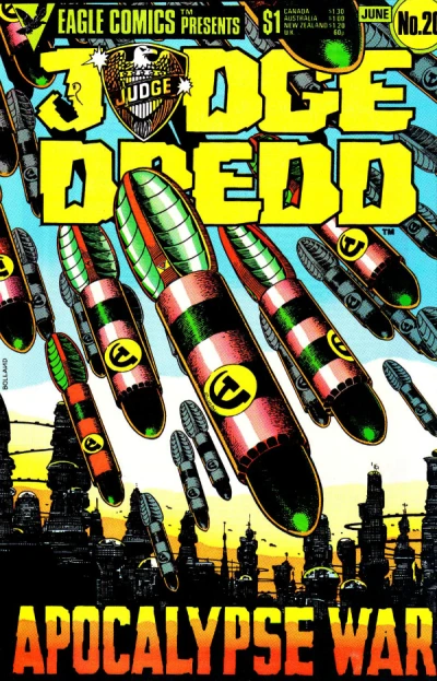 Cover of Judge Dredd 20
