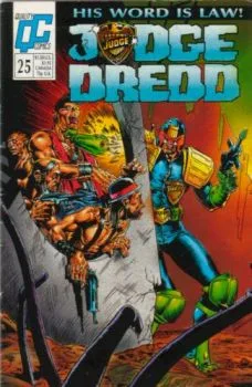 Cover of Judge Dredd 25