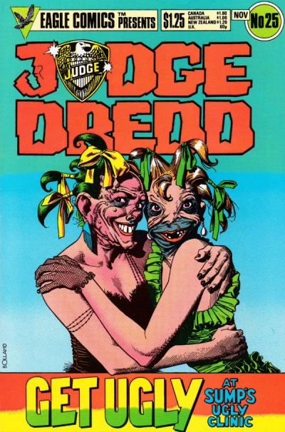 Cover of Judge Dredd 25