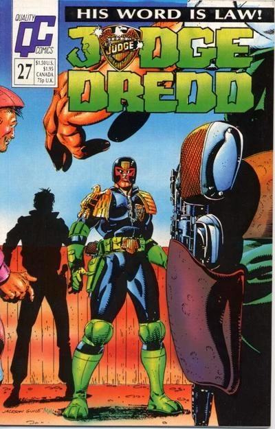 Cover of Judge Dredd 27