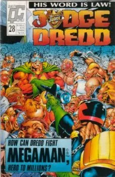 Cover of Judge Dredd 28