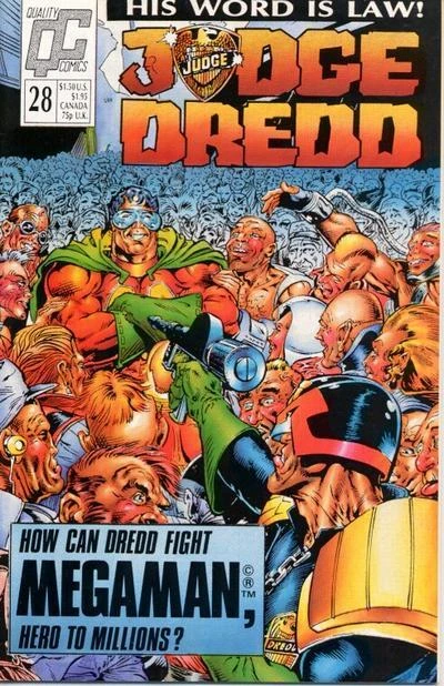 Cover of Judge Dredd 28