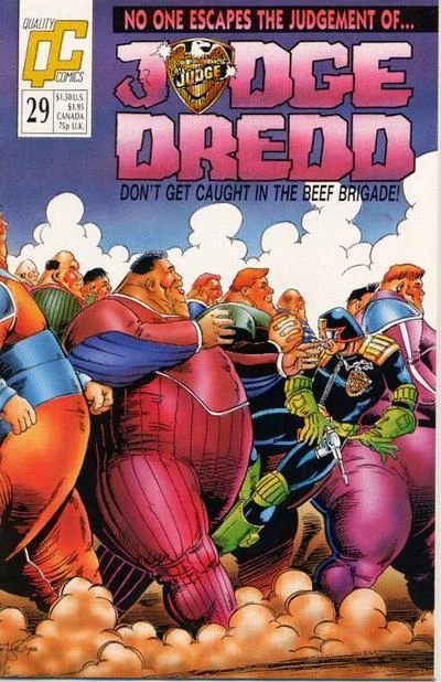 Cover of Judge Dredd 29