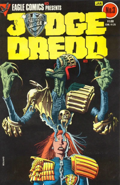 Cover of Judge Dredd 3